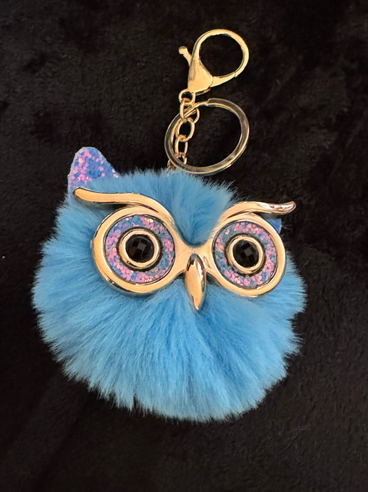 fluffy-owl-keychain