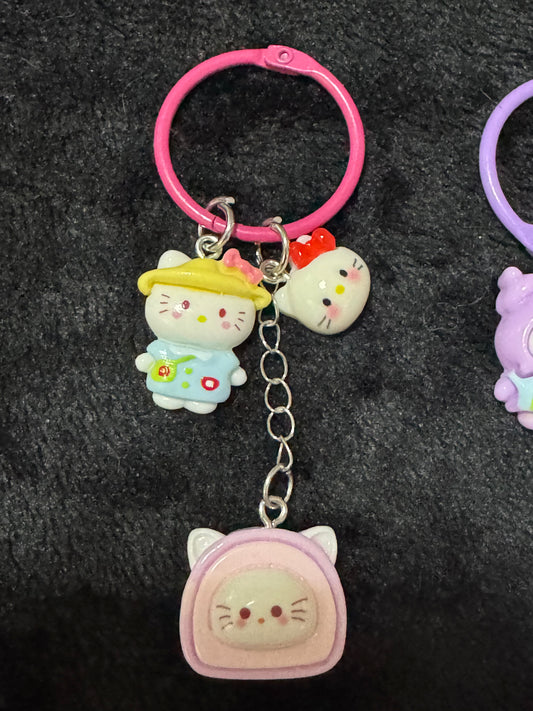 Mini Keychain or Bag Charms